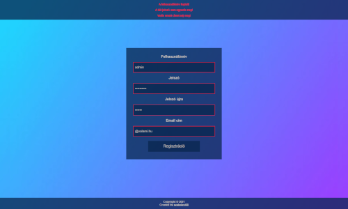 Form Validation Website
